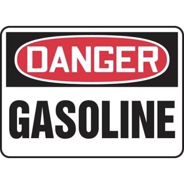 Accuform OSHA DANGER SAFETY SIGN GASOLINE MCHL245XP MCHL245XP - main